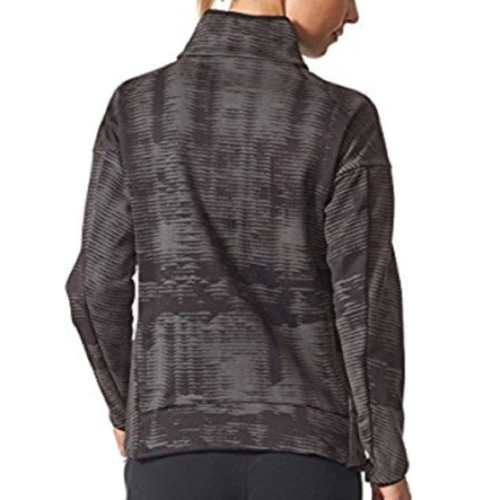 Adidas Women's Pulse Cover-Up zipped Jacket Pullover Top - Picture 2 of 9